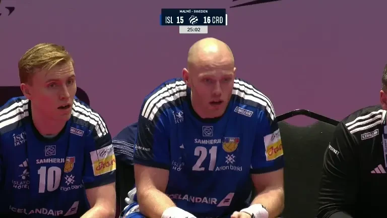 Islanda - Croația la Europeanul de handbal. Prima repriză - VOYO (23.01.2026)